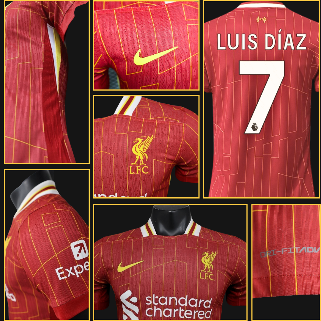 Camiseta Versión Jugador Liverpool - Local 2024/25