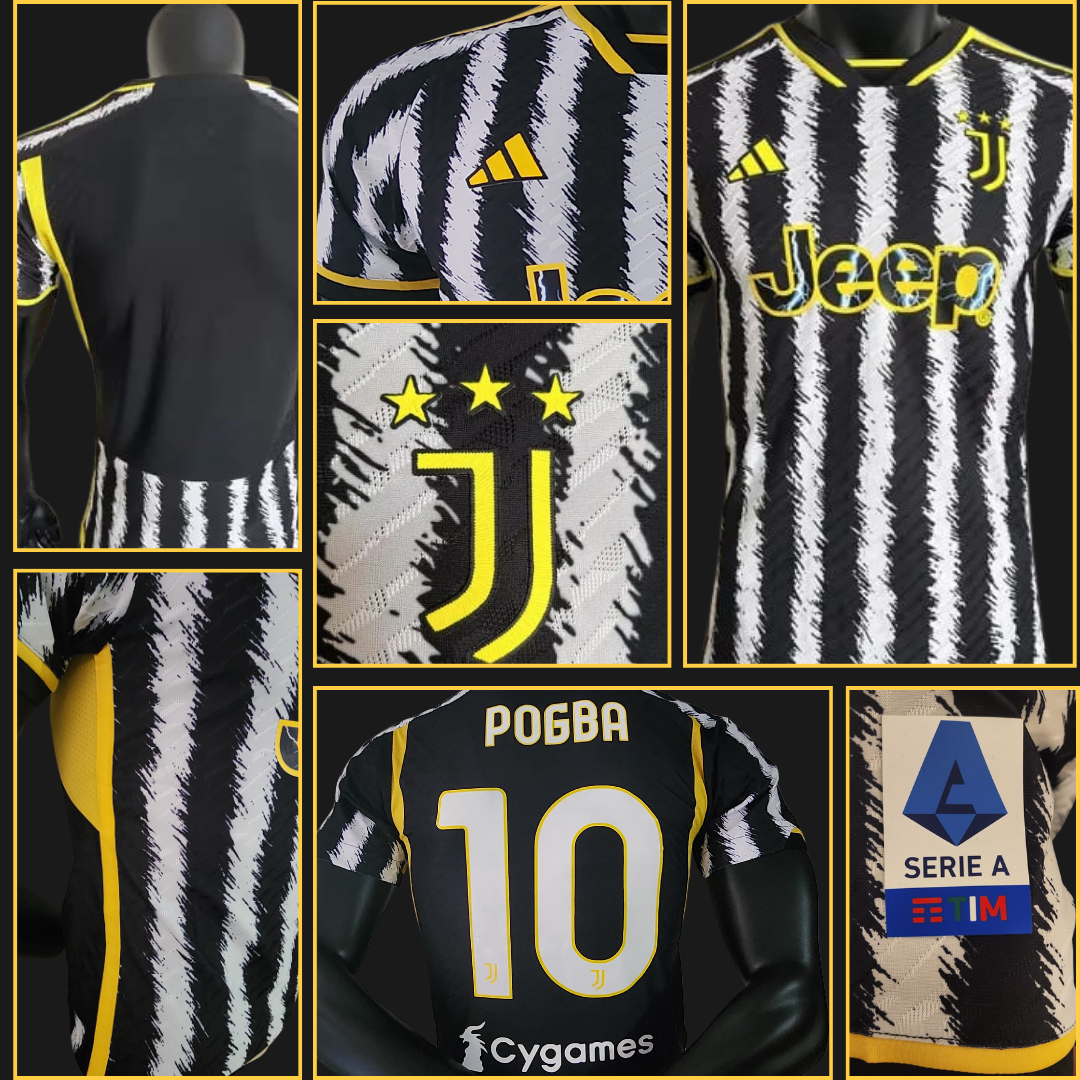 Camiseta Juventus 2023 - Version Jugador Pogba