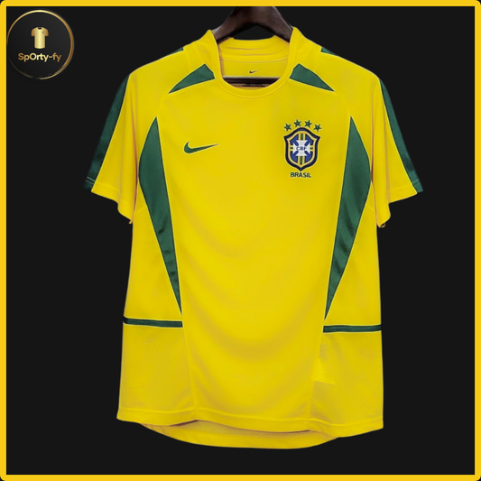 Camiseta Selección de Brasil Retro 2002