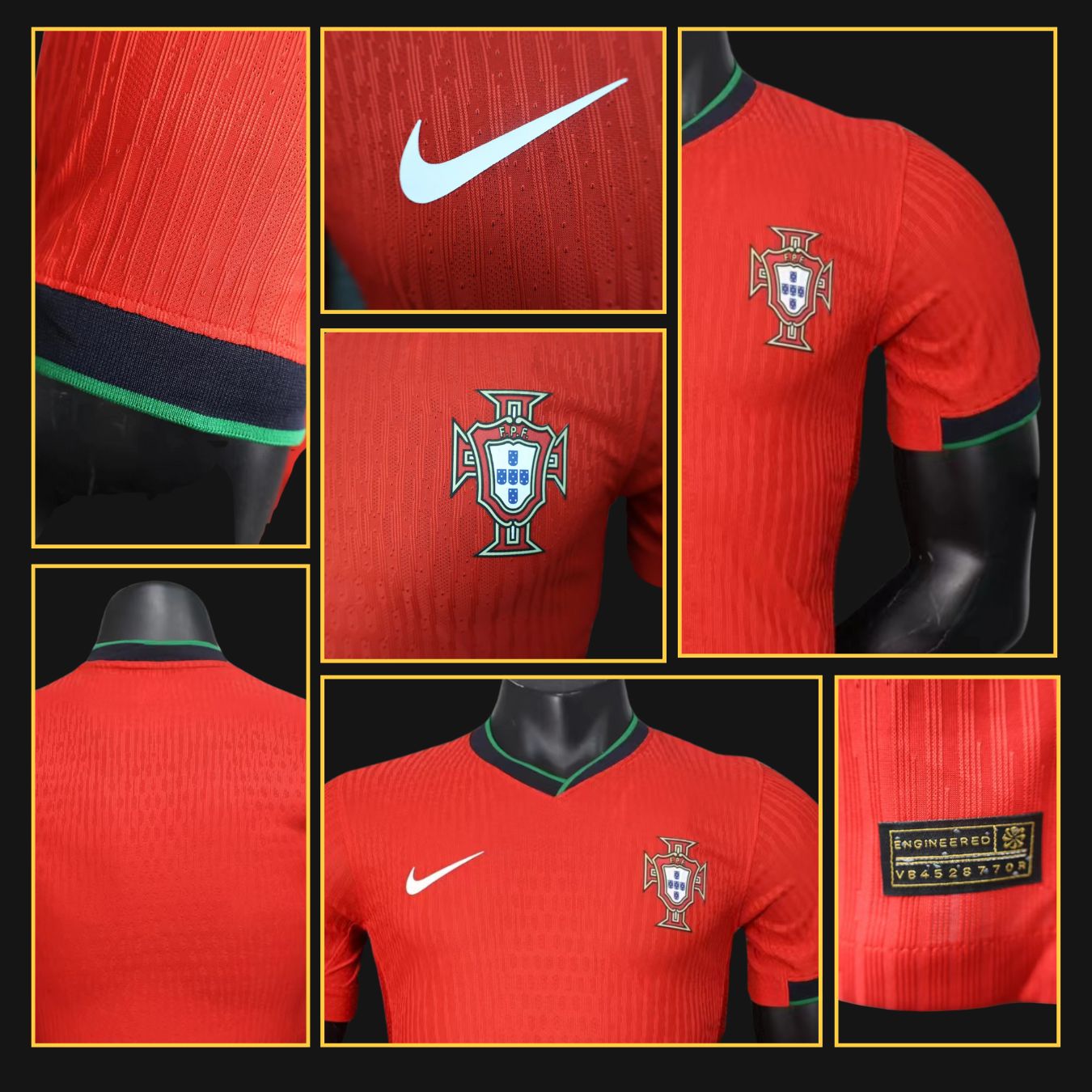 Camiseta Portugal Local Versión Jugador 2024