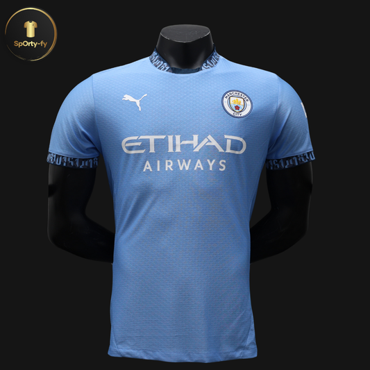 Camiseta Versión Jugador Manchester City - Local 2024/25