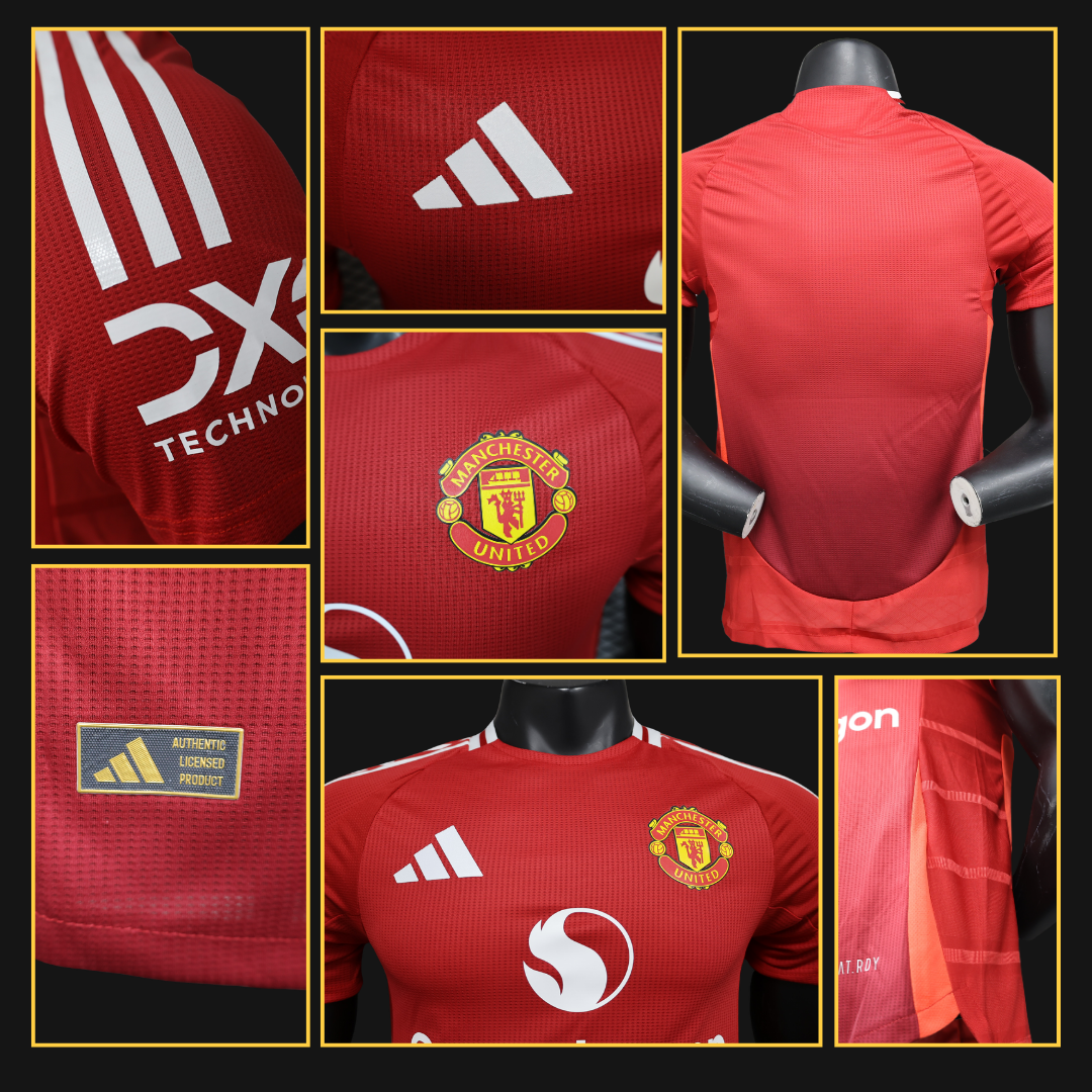 Camiseta Versión Jugador Manchester United - Local 2024/25