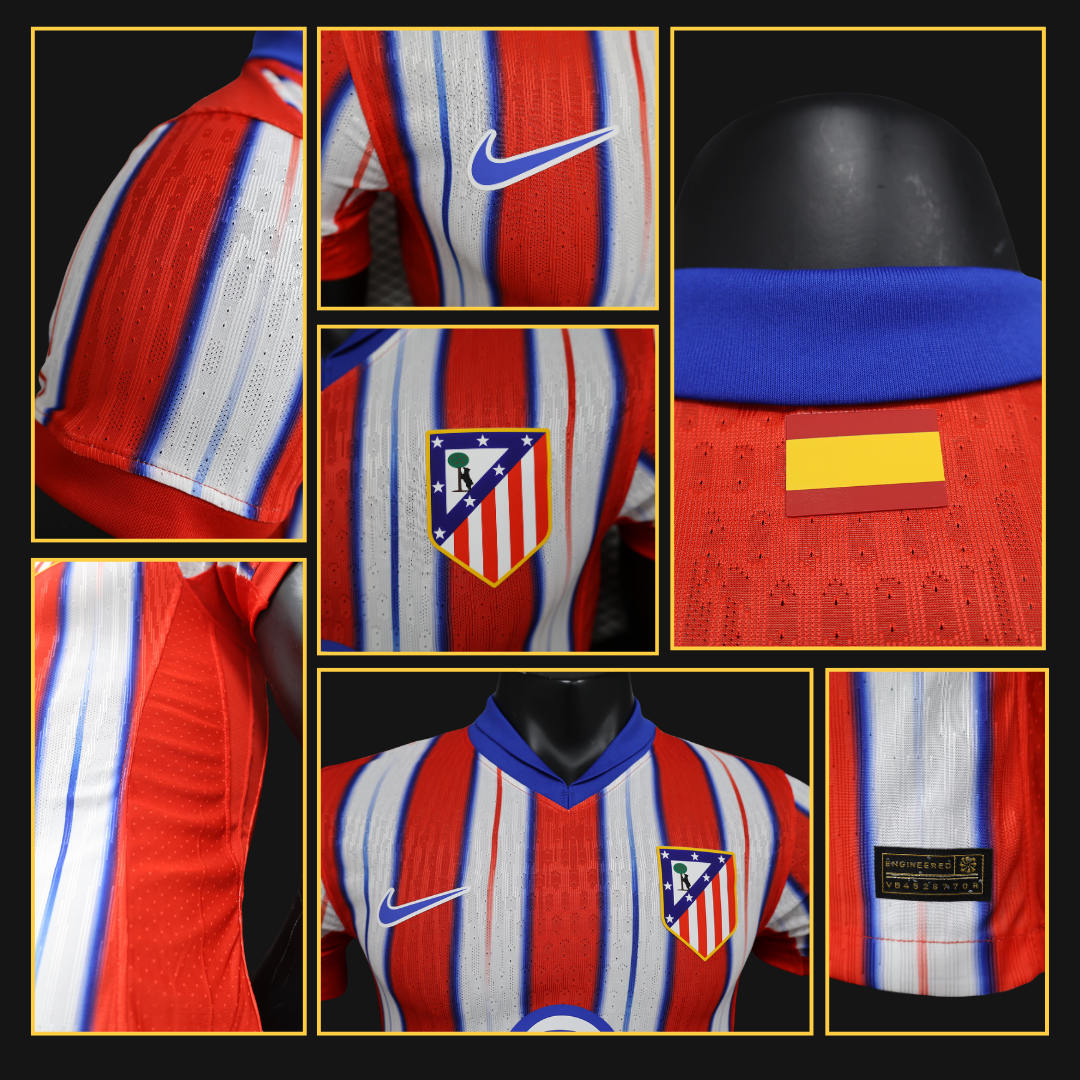 Camiseta Versión Jugador Atlético de Madrid - local  2024/25