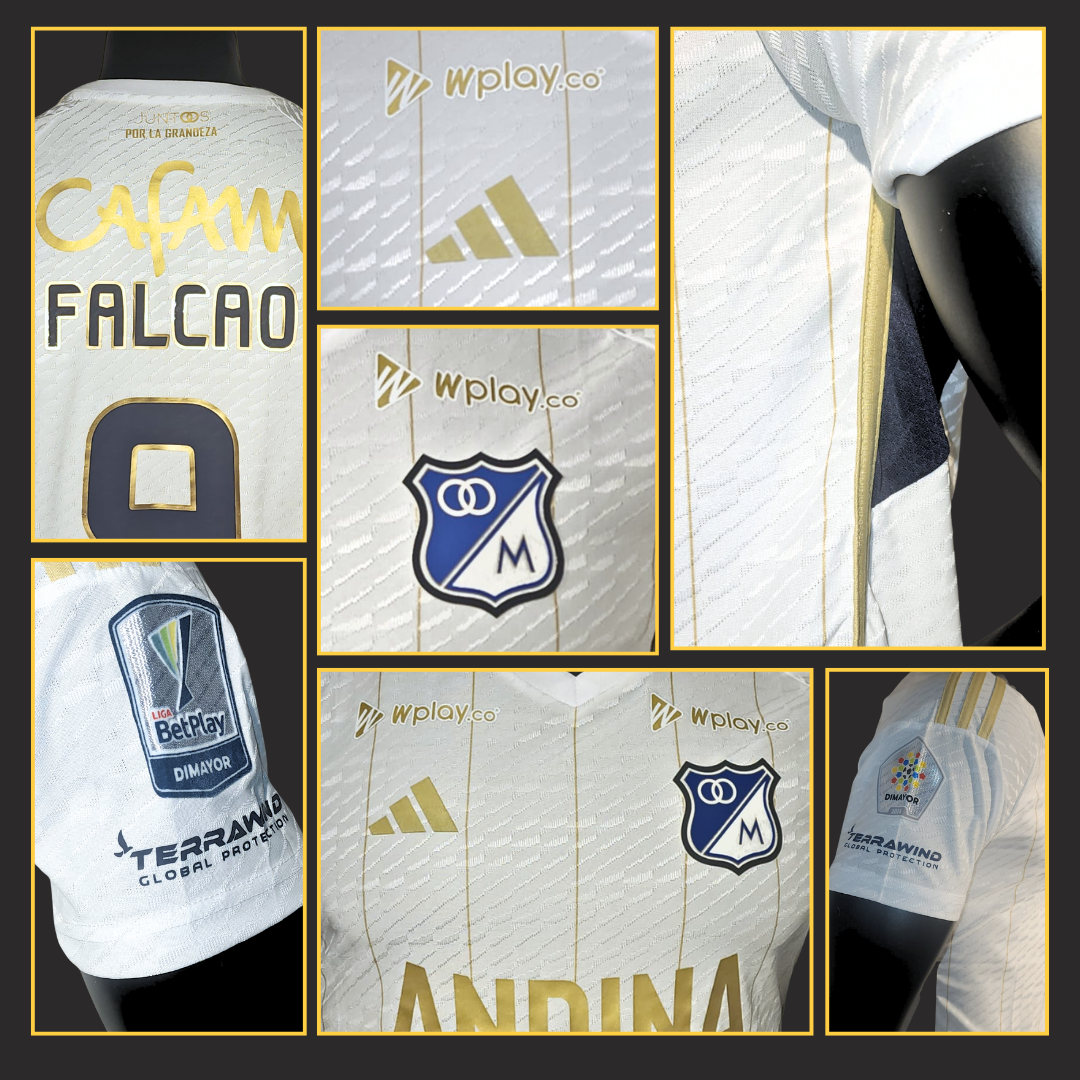 Camiseta Versión Jugador Millonarios- Alternativa 2024/25