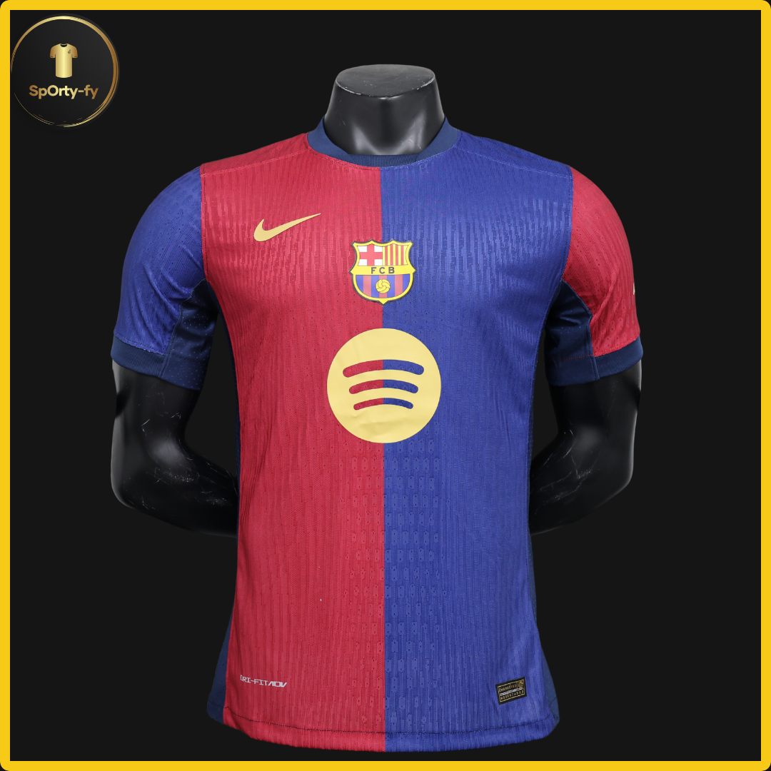 Camiseta Versión Jugador Barcelona - Local 2024/24 Spotify