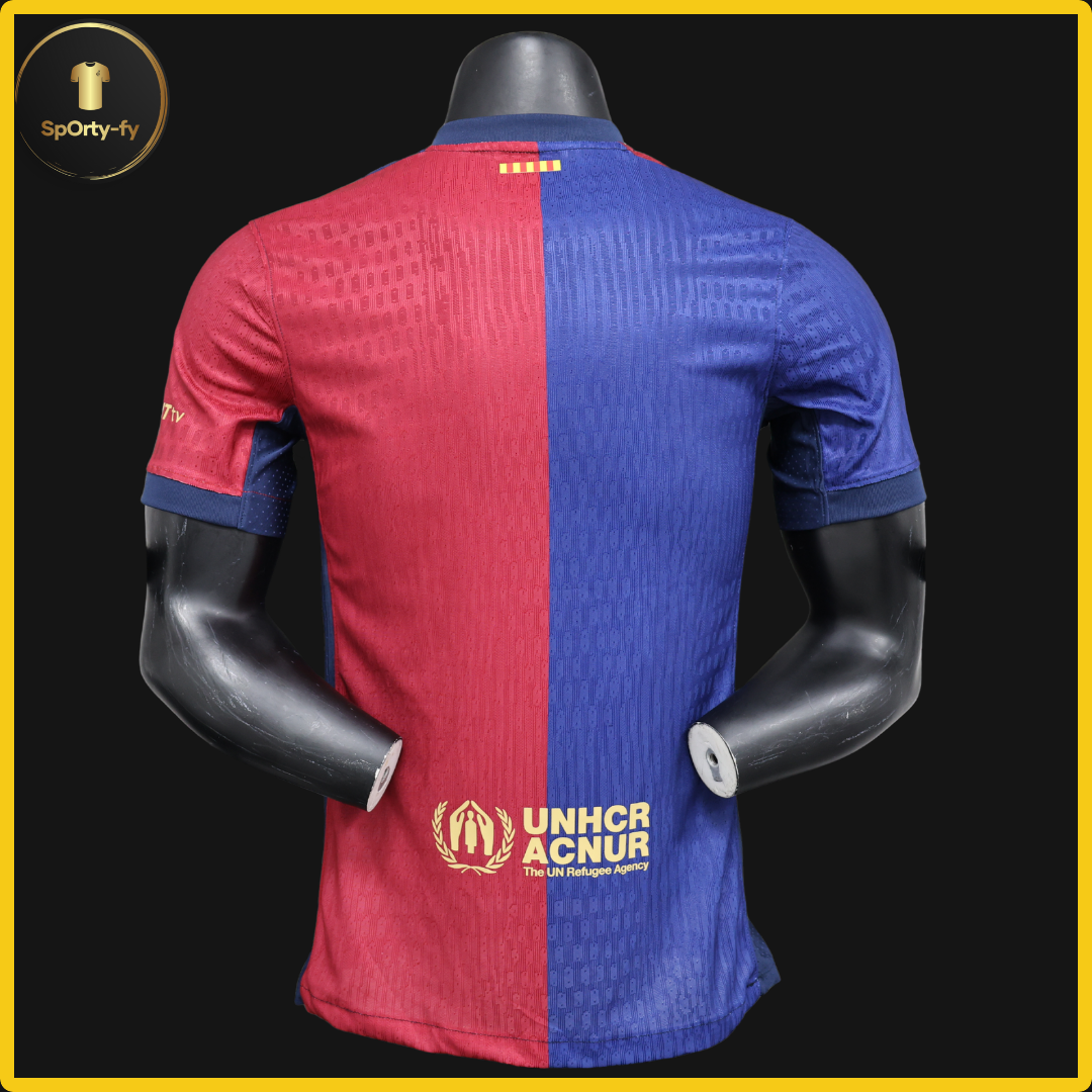 Camiseta Versión Jugador Barcelona - Local 2024/24 Spotify