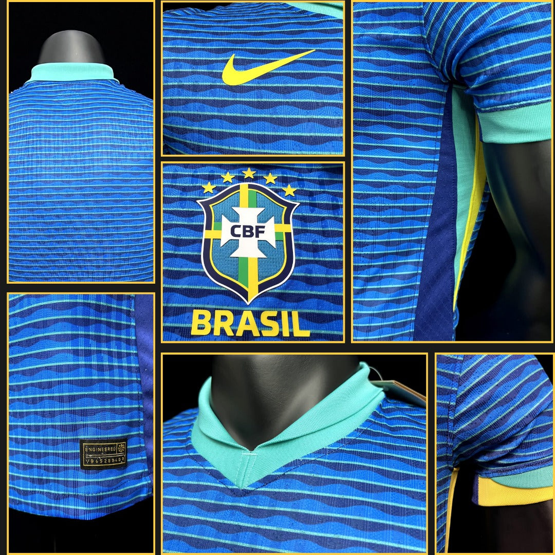 Camiseta Brasil 2024 Visitante