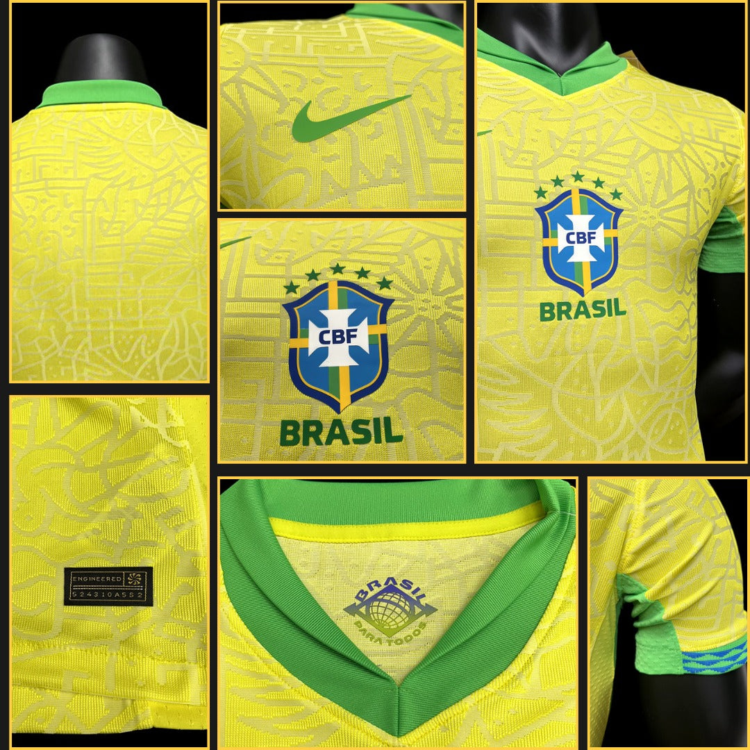 Camiseta Brasil 2024 Local